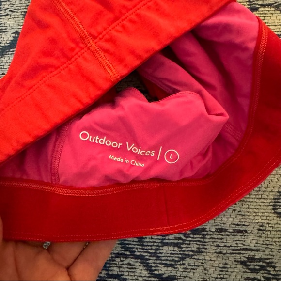 Outdoor Voice Key Bra - Scarlet - Picture 3 of 3